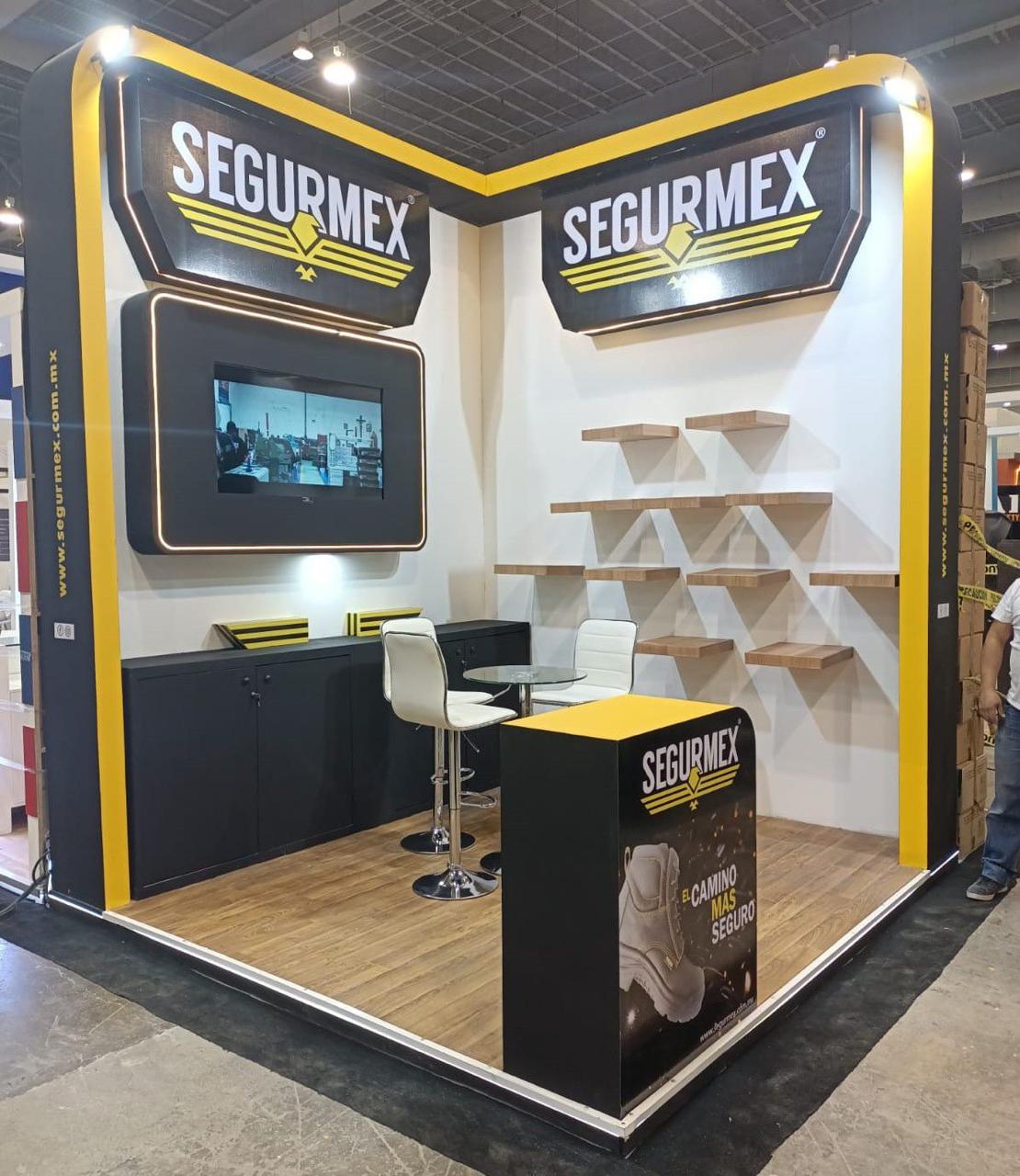 Stand médico blanco